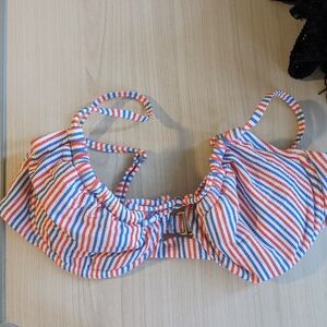 Red white and blue String bikini